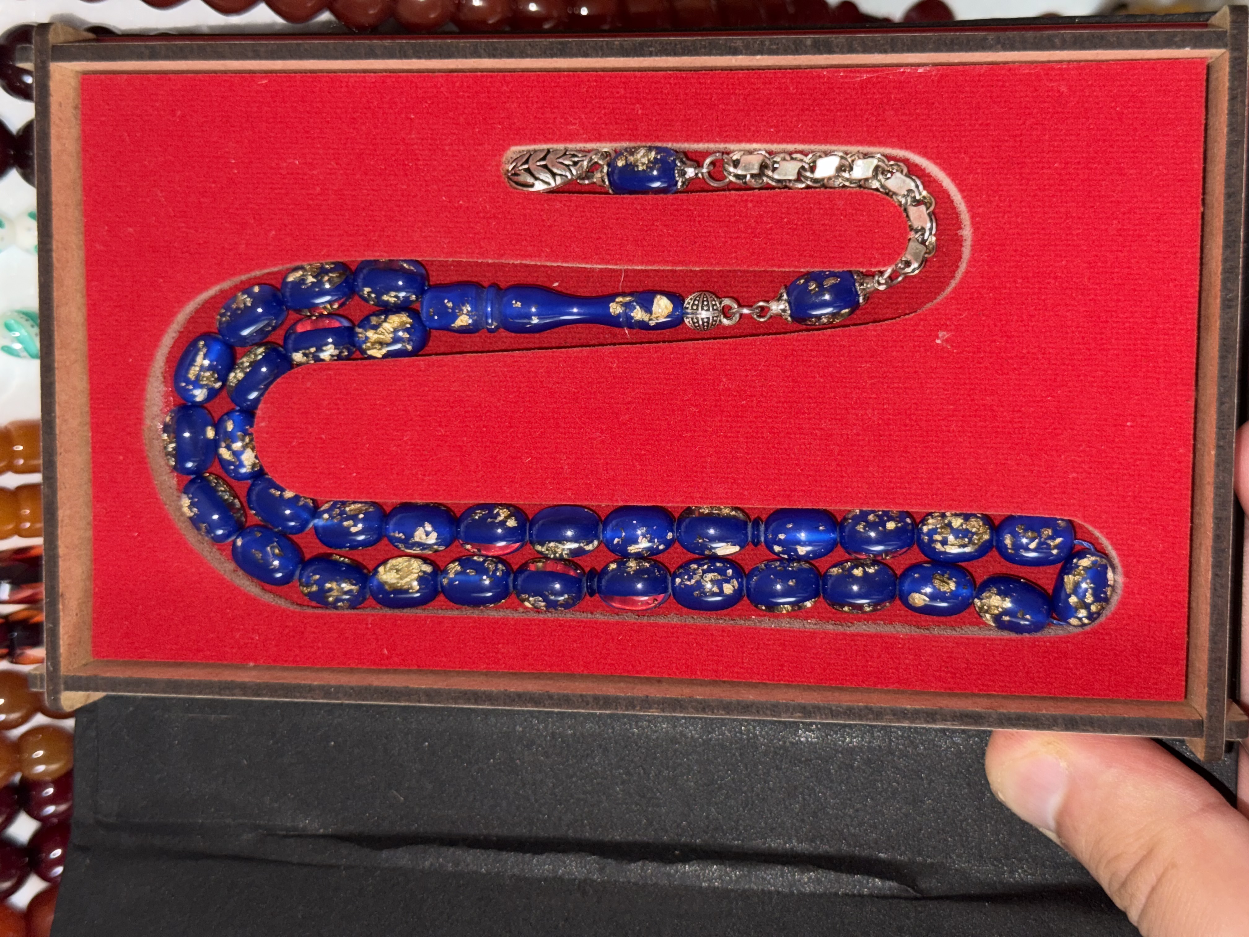 22 ayar yenile bilir altın varaklı  - El Yapımı Tespih | Efeler Tespihçilik Kıbrıs